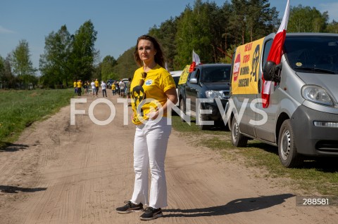  02.05.2024 OSETNIK<br />
OKOLICE BUDOWY ELEKTROWNI JADROWEJ W SLAJSZEWIE<br />
N/Z ALEKSANDRA ALEKSANDROWICZ LUC Z ZARZADU BALTYCKIE SOS PODCZAS PROTESTU SAMOCHODOWEGO<br />
 