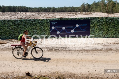  02.05.2024 SLAJSZEWO<br />
OKOLICE BUDOWY ELEKTROWNI JADROWEJ W SLAJSZEWIE<br />
N/Z WIDOK MIEJSCA WYCINKI LASU POD BUDOWE ELEKTROWNI JADROWEJ W SLAJSZEWIE<br />
 