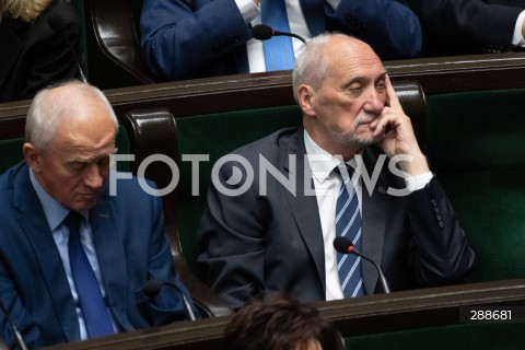  08.05.2024 WARSZAWA<br />
POSIEDZENIE SEJMU RP<br />
N/Z ANTONI MACIEREWICZ<br />
FOT. MARCIN BANASZKIEWICZ/FOTONEWS 