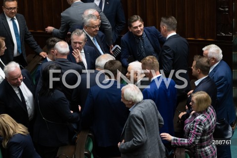  09.05.2024 WARSZAWA<br />
POSIEDZENIE SEJMU RP<br />
N/Z JAROSLAW KACZYNSKI POLITYCY PIS<br />
FOT. MARCIN BANASZKIEWICZ/FOTONEWS  