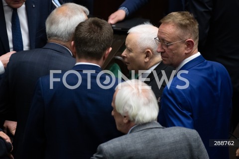  09.05.2024 WARSZAWA<br />
POSIEDZENIE SEJMU RP<br />
N/Z JAROSLAW KACZYNSKI ROBERT TELUS<br />
FOT. MARCIN BANASZKIEWICZ/FOTONEWS  