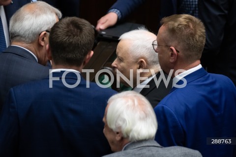  09.05.2024 WARSZAWA<br />
POSIEDZENIE SEJMU RP<br />
N/Z JAROSLAW KACZYNSKI POLITYCY PIS<br />
FOT. MARCIN BANASZKIEWICZ/FOTONEWS  