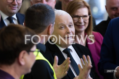  09.05.2024 WARSZAWA<br />
POSIEDZENIE SEJMU RP<br />
N/Z JAROSLAW KACZYNSKI<br />
FOT. MARCIN BANASZKIEWICZ/FOTONEWS  