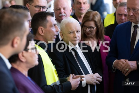  09.05.2024 WARSZAWA<br />
POSIEDZENIE SEJMU RP<br />
N/Z JAROSLAW KACZYNSKI<br />
FOT. MARCIN BANASZKIEWICZ/FOTONEWS  