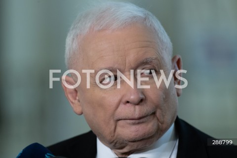  09.05.2024 WARSZAWA<br />
POSIEDZENIE SEJMU RP<br />
N/Z JAROSLAW KACZYNSKI<br />
FOT. MARCIN BANASZKIEWICZ/FOTONEWS  