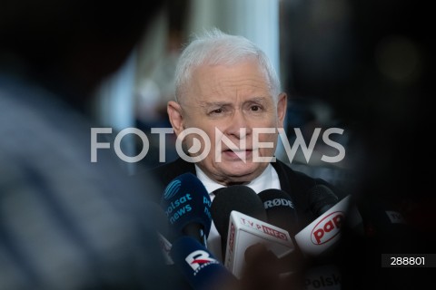  09.05.2024 WARSZAWA<br />
POSIEDZENIE SEJMU RP<br />
N/Z JAROSLAW KACZYNSKI<br />
FOT. MARCIN BANASZKIEWICZ/FOTONEWS  