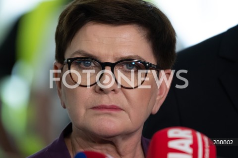  09.05.2024 WARSZAWA<br />
POSIEDZENIE SEJMU RP<br />
N/Z BEATA SZYDLO<br />
FOT. MARCIN BANASZKIEWICZ/FOTONEWS  