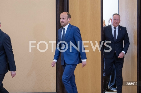  10.05.2024 WARSZAWA<br />
OGLOSZENIE PRZEZ PREMIERA ZMIAN W SKLADZIE RADY MINISTROW<br />
N/Z BORYS BUDKA KRZYSZTOF HETMAN<br />
FOT. ANTONI BYSZEWSKI/FOTONEWS 