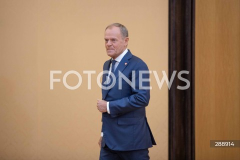  10.05.2024 WARSZAWA<br />
OGLOSZENIE PRZEZ PREMIERA ZMIAN W SKLADZIE RADY MINISTROW<br />
N/Z PREMIER DONALD TUSK<br />
FOT. ANTONI BYSZEWSKI/FOTONEWS 