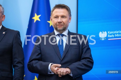  10.05.2024 WARSZAWA<br />
OGLOSZENIE PRZEZ PREMIERA ZMIAN W SKLADZIE RADY MINISTROW<br />
N/Z MARCIN KIERWINSKI<br />
FOT. ANTONI BYSZEWSKI/FOTONEWS 