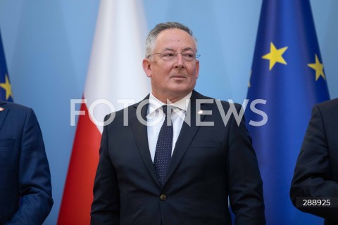  10.05.2024 WARSZAWA<br />
OGLOSZENIE PRZEZ PREMIERA ZMIAN W SKLADZIE RADY MINISTROW<br />
N/Z BARTLOMIEJ SIENKIEWICZ<br />
FOT. ANTONI BYSZEWSKI/FOTONEWS 