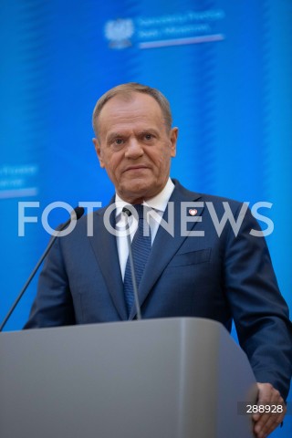  10.05.2024 WARSZAWA<br />
OGLOSZENIE PRZEZ PREMIERA ZMIAN W SKLADZIE RADY MINISTROW<br />
N/Z PREMIER DONALD TUSK<br />
FOT. ANTONI BYSZEWSKI/FOTONEWS 