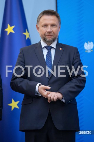  10.05.2024 WARSZAWA<br />
OGLOSZENIE PRZEZ PREMIERA ZMIAN W SKLADZIE RADY MINISTROW<br />
N/Z MARCIN KIERWINSKI<br />
FOT. ANTONI BYSZEWSKI/FOTONEWS 