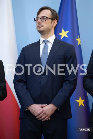  10.05.2024 WARSZAWA<br />
OGLOSZENIE PRZEZ PREMIERA ZMIAN W SKLADZIE RADY MINISTROW<br />
N/Z JAKUB JAWOROWSKI<br />
FOT. ANTONI BYSZEWSKI/FOTONEWS 