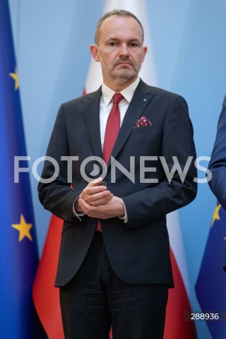  10.05.2024 WARSZAWA<br />
OGLOSZENIE PRZEZ PREMIERA ZMIAN W SKLADZIE RADY MINISTROW<br />
N/Z KRZYSZTOF HETMAN<br />
FOT. ANTONI BYSZEWSKI/FOTONEWS 