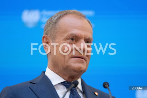  10.05.2024 WARSZAWA<br />
OGLOSZENIE PRZEZ PREMIERA ZMIAN W SKLADZIE RADY MINISTROW<br />
N/Z PREMIER DONALD TUSK<br />
FOT. ANTONI BYSZEWSKI/FOTONEWS 