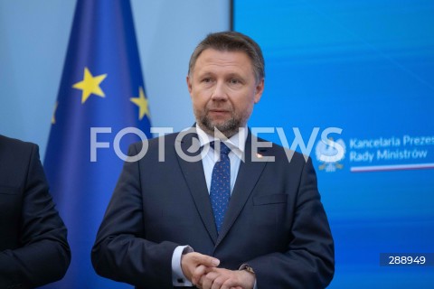  10.05.2024 WARSZAWA<br />
OGLOSZENIE PRZEZ PREMIERA ZMIAN W SKLADZIE RADY MINISTROW<br />
N/Z MARCIN KIERWINSKI<br />
FOT. ANTONI BYSZEWSKI/FOTONEWS 