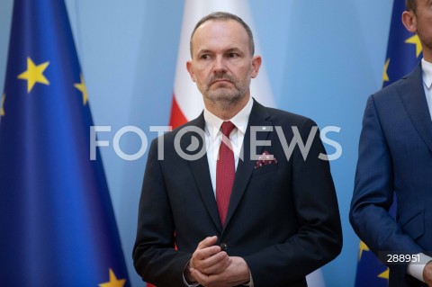  10.05.2024 WARSZAWA<br />
OGLOSZENIE PRZEZ PREMIERA ZMIAN W SKLADZIE RADY MINISTROW<br />
N/Z KRZYSZTOF HETMAN<br />
FOT. ANTONI BYSZEWSKI/FOTONEWS 