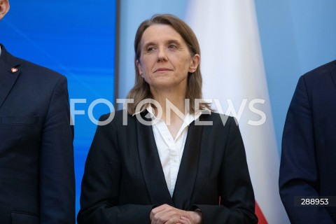  10.05.2024 WARSZAWA<br />
OGLOSZENIE PRZEZ PREMIERA ZMIAN W SKLADZIE RADY MINISTROW<br />
N/Z HANNA WROBLEWSKA<br />
FOT. ANTONI BYSZEWSKI/FOTONEWS 