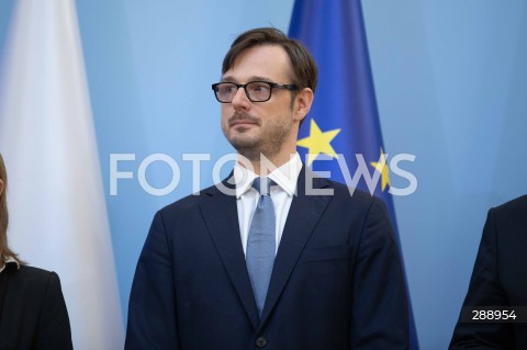  10.05.2024 WARSZAWA<br />
OGLOSZENIE PRZEZ PREMIERA ZMIAN W SKLADZIE RADY MINISTROW<br />
N/Z JAKUB JAWOROWSKI<br />
FOT. ANTONI BYSZEWSKI/FOTONEWS 