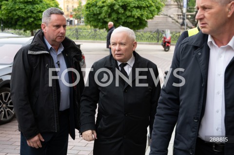  10.05.2024 WARSZAWA <br />
MIESIECZNICA SMOLENSKA <br />
OBCHODY MIESIECZNICY SMOLENSKIEJ <br />
N/Z JAROSLAW KACZYNSKI<br />
FOT. MARCIN BANASZKIEWICZ/FOTONEWS  