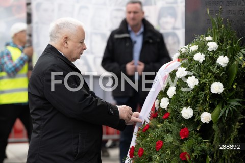  10.05.2024 WARSZAWA <br />
MIESIECZNICA SMOLENSKA <br />
OBCHODY MIESIECZNICY SMOLENSKIEJ <br />
N/Z JAROSLAW KACZYNSKI<br />
FOT. MARCIN BANASZKIEWICZ/FOTONEWS  