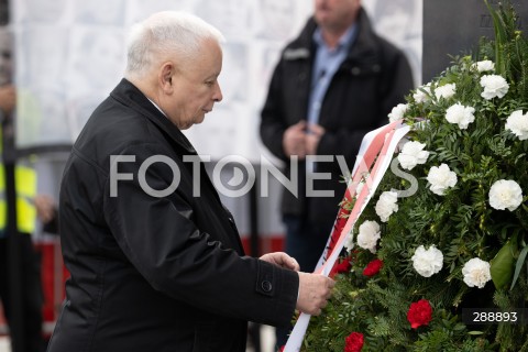  10.05.2024 WARSZAWA <br />
MIESIECZNICA SMOLENSKA <br />
OBCHODY MIESIECZNICY SMOLENSKIEJ <br />
N/Z JAROSLAW KACZYNSKI<br />
FOT. MARCIN BANASZKIEWICZ/FOTONEWS  