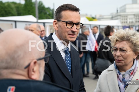  10.05.2024 WARSZAWA <br />
MIESIECZNICA SMOLENSKA <br />
OBCHODY MIESIECZNICY SMOLENSKIEJ <br />
N/Z MATEUSZ MORAWIECKI<br />
FOT. MARCIN BANASZKIEWICZ/FOTONEWS  