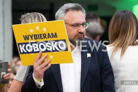  11.05.2024 WARSZAWA<br />
KONWENCJA WYBORCZA TRZECIEJ DROGI<br />
WYBORY DO PARLAMENTU EUROPEJSKIEGO<br />
N/Z MIROSLAW SUCHON<br />
FOT. MARCIN BANASZKIEWICZ/FOTONEWS  