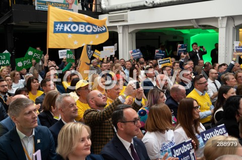  11.05.2024 WARSZAWA<br />
KONWENCJA WYBORCZA TRZECIEJ DROGI<br />
WYBORY DO PARLAMENTU EUROPEJSKIEGO<br />
N/Z UCZESTNICY KONWENCJI<br />
FOT. MARCIN BANASZKIEWICZ/FOTONEWS  