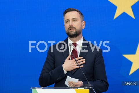  11.05.2024 WARSZAWA<br />
KONWENCJA WYBORCZA TRZECIEJ DROGI<br />
WYBORY DO PARLAMENTU EUROPEJSKIEGO<br />
N/Z WLADYSLAW KOSINIAK KAMYSZ<br />
FOT. MARCIN BANASZKIEWICZ/FOTONEWS  