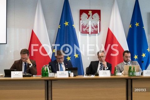  15.05.2024 WARSZAWA<br />
KOMISJA SLEDCZA DS. WYBOROW KOPERTOWYCH<br />
N/Z WALDEMAR BUDA JACEK KARNOWSKI DARIUSZ JONSKI BARTOSZ ROMOWICZ<br />
FOT. MARCIN BANASZKIEWICZ/FOTONEWS  