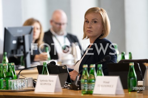  15.05.2024 WARSZAWA<br />
KOMISJA SLEDCZA DS. WYBOROW KOPERTOWYCH<br />
N/Z MAGDALENA FILIKS<br />
FOT. MARCIN BANASZKIEWICZ/FOTONEWS  