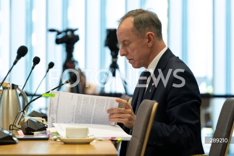  15.05.2024 WARSZAWA<br />
KOMISJA SLEDCZA DS. WYBOROW KOPERTOWYCH<br />
N/Z TOMASZ GRODZKI<br />
FOT. MARCIN BANASZKIEWICZ/FOTONEWS  