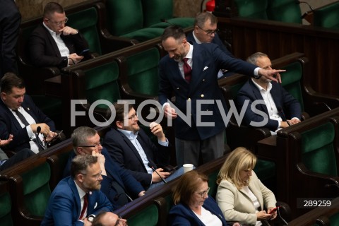  15.05.2024 WARSZAWA<br />
POSIEDZENIE SEJMU RP<br />
N/Z ANDRZEJ SLIWKA JANUSZ KOWALSKI<br />
FOT. MARCIN BANASZKIEWICZ/FOTONEWS  