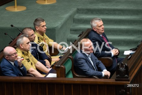  15.05.2024 WARSZAWA<br />
POSIEDZENIE SEJMU RP<br />
N/Z TOMASZ SIEMONIAK JOZEF GALICA<br />
FOT. MARCIN BANASZKIEWICZ/FOTONEWS  