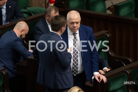  15.05.2024 WARSZAWA<br />
POSIEDZENIE SEJMU RP<br />
N/Z JACEK SASIN LUKASZ SCHREIBER<br />
FOT. MARCIN BANASZKIEWICZ/FOTONEWS  