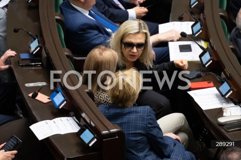  15.05.2024 WARSZAWA<br />
POSIEDZENIE SEJMU RP<br />
N/Z MALGORZATA WASSERMANN<br />
FOT. MARCIN BANASZKIEWICZ/FOTONEWS  