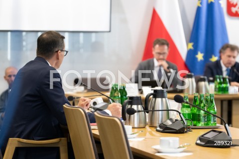  16.05.2024 WARSZAWA<br />
POSIEDZENIE SEJMOWEJ KOMISJI SLEDCZEJ DS. WYBOROW KOPERTOWYCH<br />
N/Z MATEUSZ MORAWIECKI<br />
FOT. MARCIN BANASZKIEWICZ/FOTONEWS  