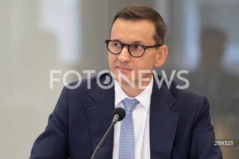  16.05.2024 WARSZAWA<br />
POSIEDZENIE SEJMOWEJ KOMISJI SLEDCZEJ DS. WYBOROW KOPERTOWYCH<br />
N/Z MATEUSZ MORAWIECKI<br />
FOT. MARCIN BANASZKIEWICZ/FOTONEWS  