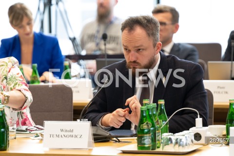  16.05.2024 WARSZAWA<br />
POSIEDZENIE SEJMOWEJ KOMISJI SLEDCZEJ DS. WYBOROW KOPERTOWYCH<br />
N/Z WITOLD TUMANOWICZ<br />
FOT. MARCIN BANASZKIEWICZ/FOTONEWS  