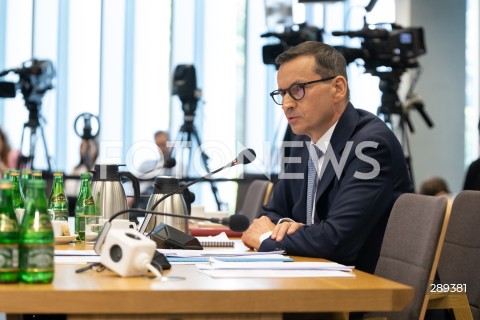 Posiedzenie sejmowej komisji ds. wyborów kopertowych w Warszawie