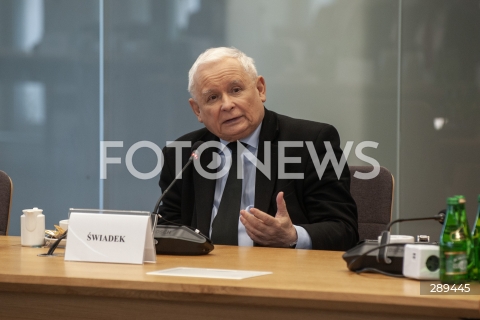  24.05.2024 WARSZAWA<br />
KOMISJA SLEDCZA DO SPRAWY WYBOROW KORESPONDENCYJNYCH<br />
N/Z JAROSLAW KACZYNSKI<br />
 