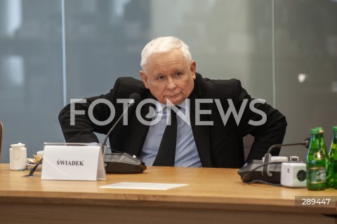  24.05.2024 WARSZAWA<br />
KOMISJA SLEDCZA DO SPRAWY WYBOROW KORESPONDENCYJNYCH<br />
N/Z JAROSLAW KACZYNSKI<br />
 