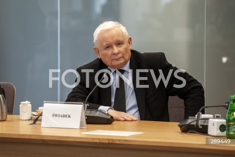  24.05.2024 WARSZAWA<br />
KOMISJA SLEDCZA DO SPRAWY WYBOROW KORESPONDENCYJNYCH<br />
N/Z JAROSLAW KACZYNSKI<br />
 