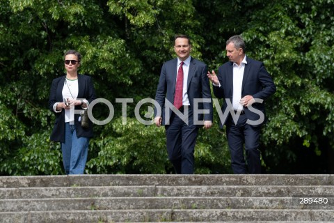  25.05.2024 WARSZAWA<br />
KONFERENCJA PRASOWA RADOSLAWA SIKORSKIEGO I ANDRZEJA HALICKIEGO<br />
N/Z RADOSLAW SIKORSKI ANDRZEJ HALICKI<br />
FOT. MARCIN BANASZKIEWICZ/FOTONEWS  