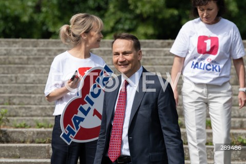  25.05.2024 WARSZAWA<br />
KONFERENCJA PRASOWA RADOSLAWA SIKORSKIEGO I ANDRZEJA HALICKIEGO<br />
N/Z RADOSLAW SIKORSKI<br />
FOT. MARCIN BANASZKIEWICZ/FOTONEWS  