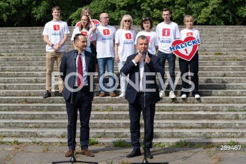  25.05.2024 WARSZAWA<br />
KONFERENCJA PRASOWA RADOSLAWA SIKORSKIEGO I ANDRZEJA HALICKIEGO<br />
N/Z RADOSLAW SIKORSKI ANDRZEJ HALICKI<br />
FOT. MARCIN BANASZKIEWICZ/FOTONEWS  