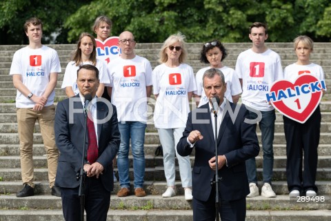  25.05.2024 WARSZAWA<br />
KONFERENCJA PRASOWA RADOSLAWA SIKORSKIEGO I ANDRZEJA HALICKIEGO<br />
N/Z RADOSLAW SIKORSKI ANDRZEJ HALICKI<br />
FOT. MARCIN BANASZKIEWICZ/FOTONEWS  