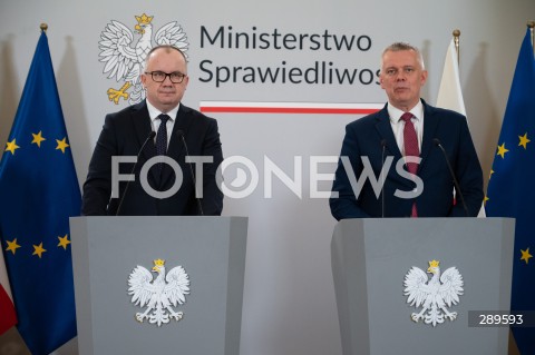  28.05.2024 WARSZAWA<br />
KONFERENCJA PRASOWA ADAMA BODNARA I TOMASZA SIEMONIAKA<br />
N/Z ADAM BODNAR TOMASZ SIEMONIAK<br />
FOT. MARCIN BANASZKIEWICZ/FOTONEWS  